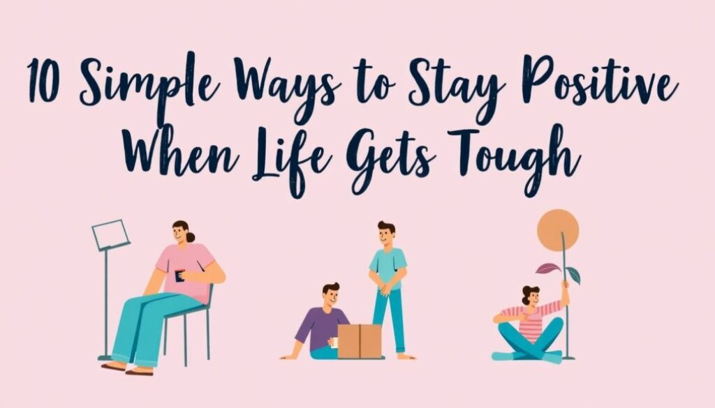 10 Simple Ways to Stay Positive When Life Gets Tough
