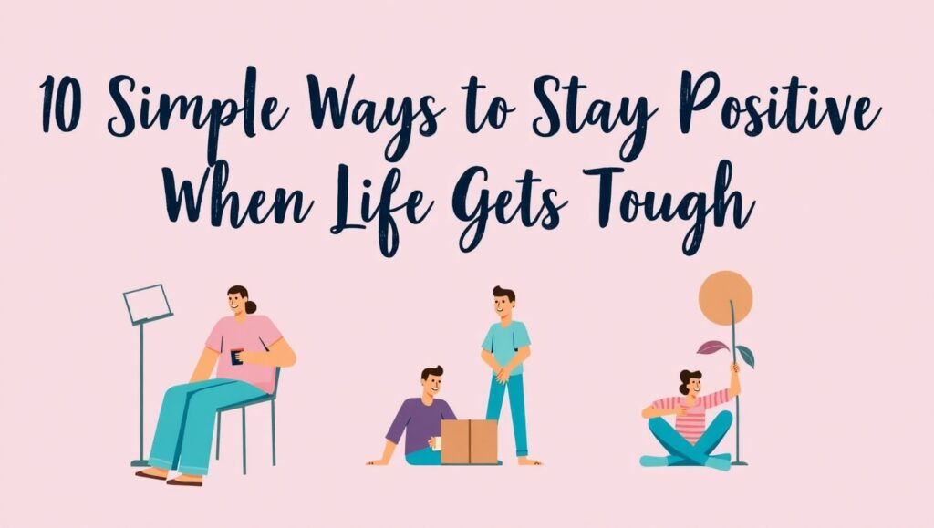 10 Simple Ways to Stay Positive When Life Gets Tough