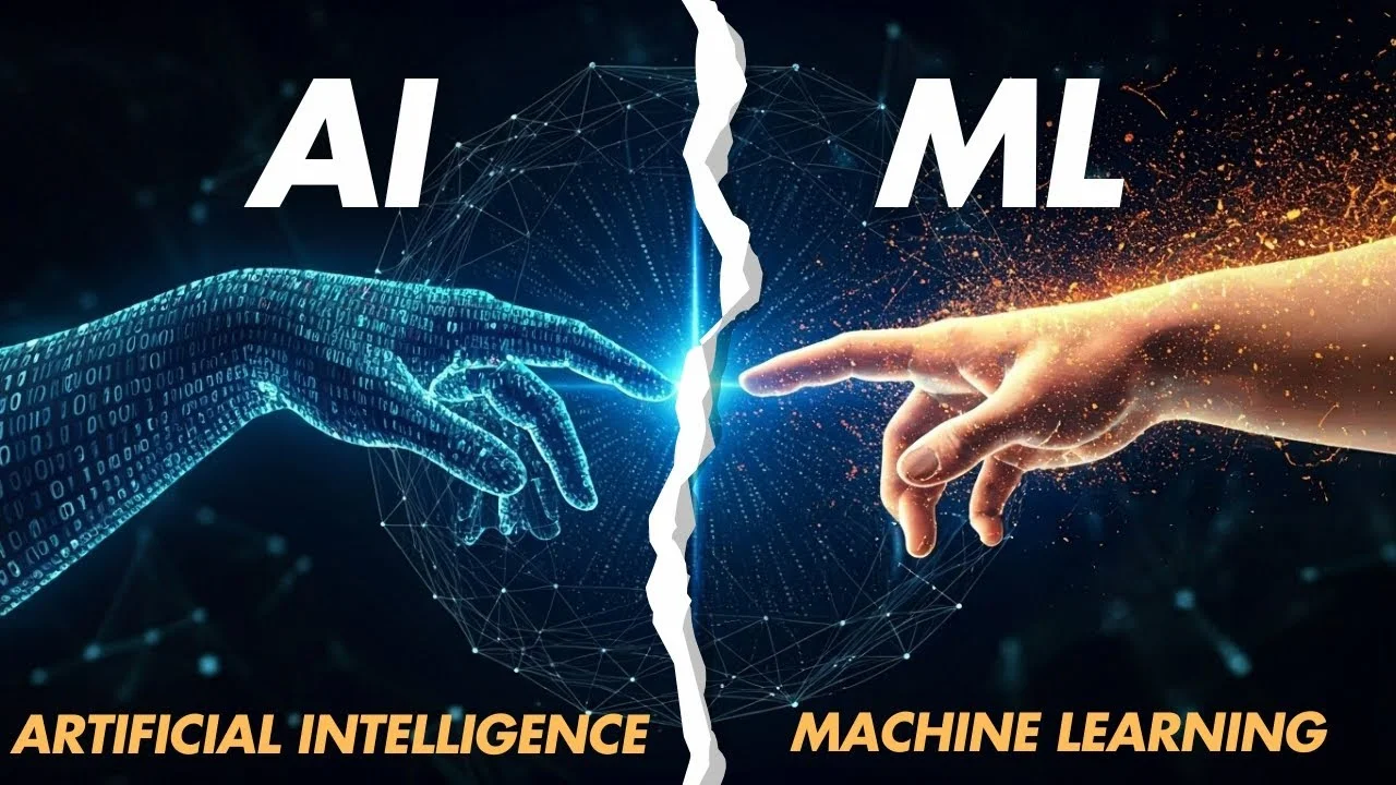 difference between ai and machine learning